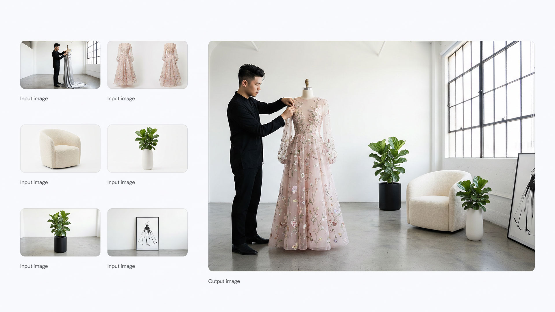Nano Banana Pro multi asset fashion example