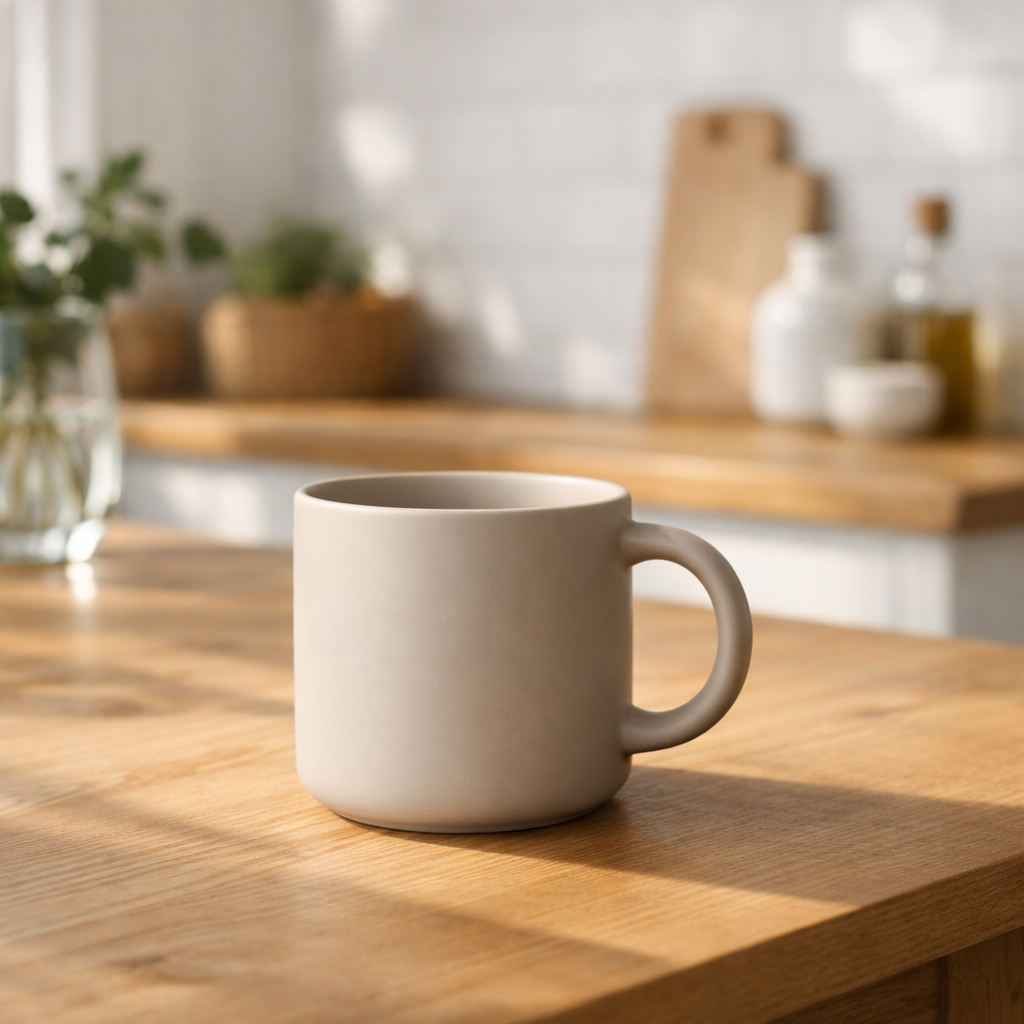 OpenAI generated mug with text